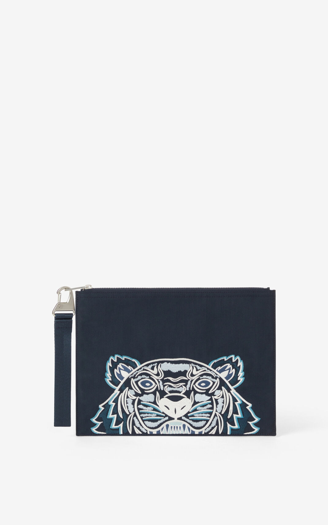 Kenzo Large καμβας Kampus Tiger τσάντα συμπλέκτη ανδρικα μπλε | GR088200